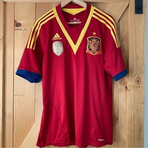 2009 Spain soccer jersey